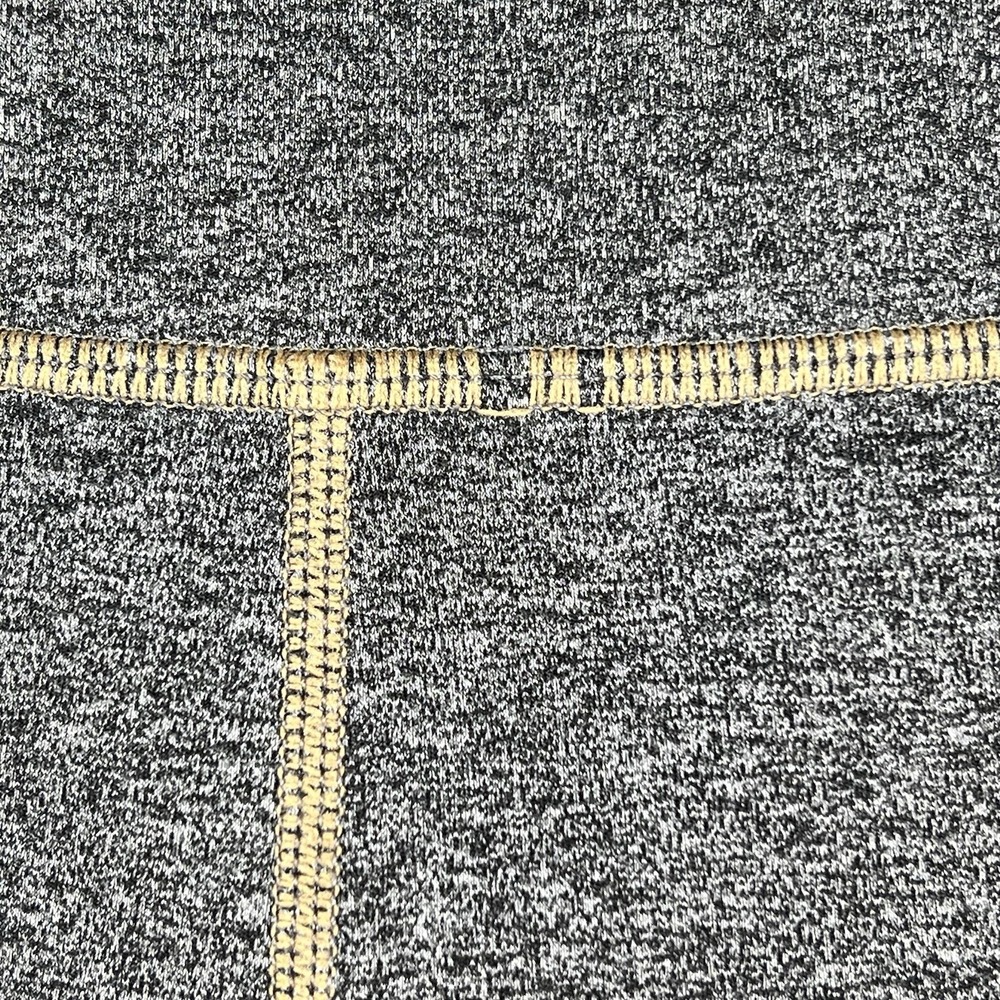 ATHLETA Gray Leggings Womens Size XSP Gold Stitching Pockets‎ Performance Yoga - Picture 5 of 13